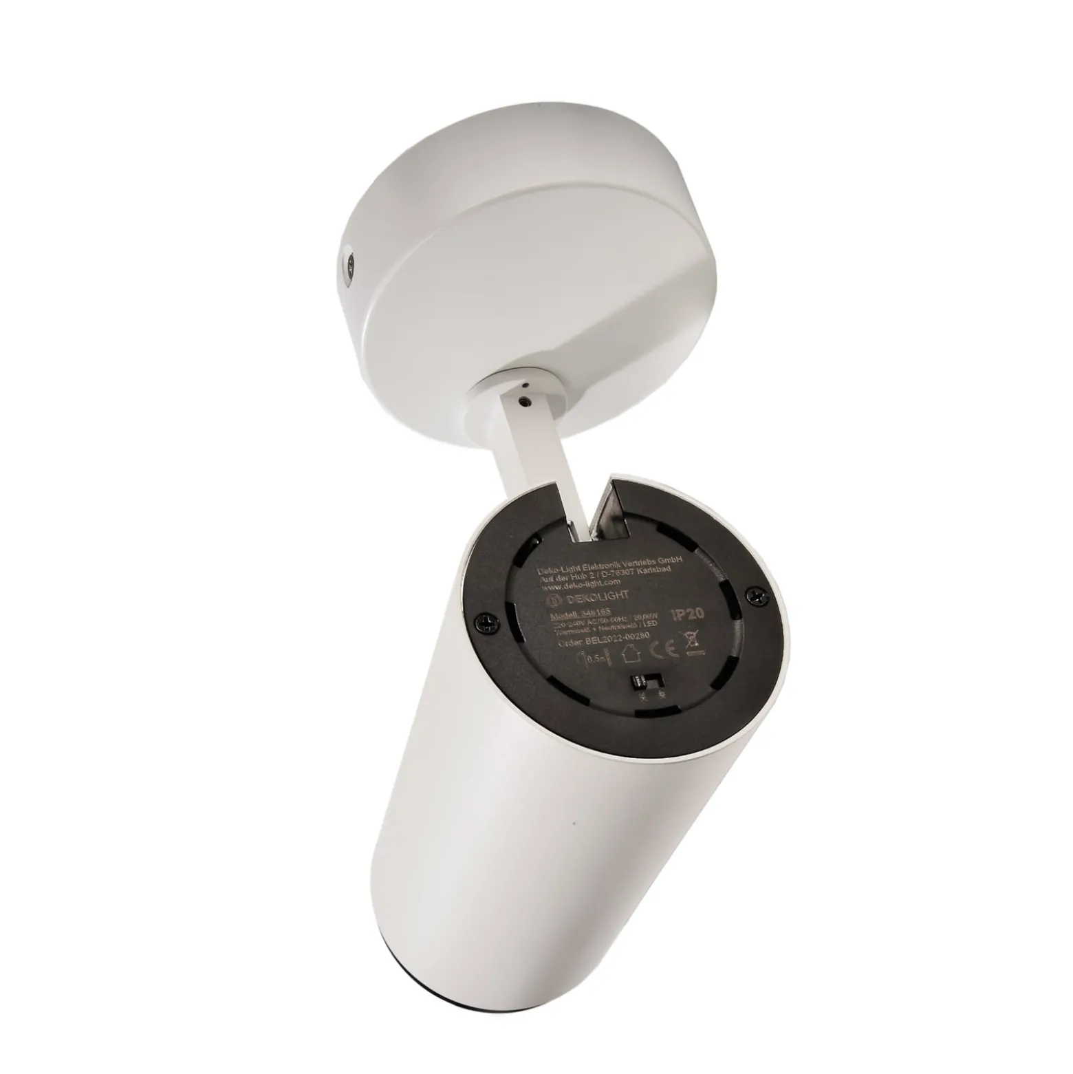 LED-Deckenstrahler Lucea, justierbar, 20 W weiß