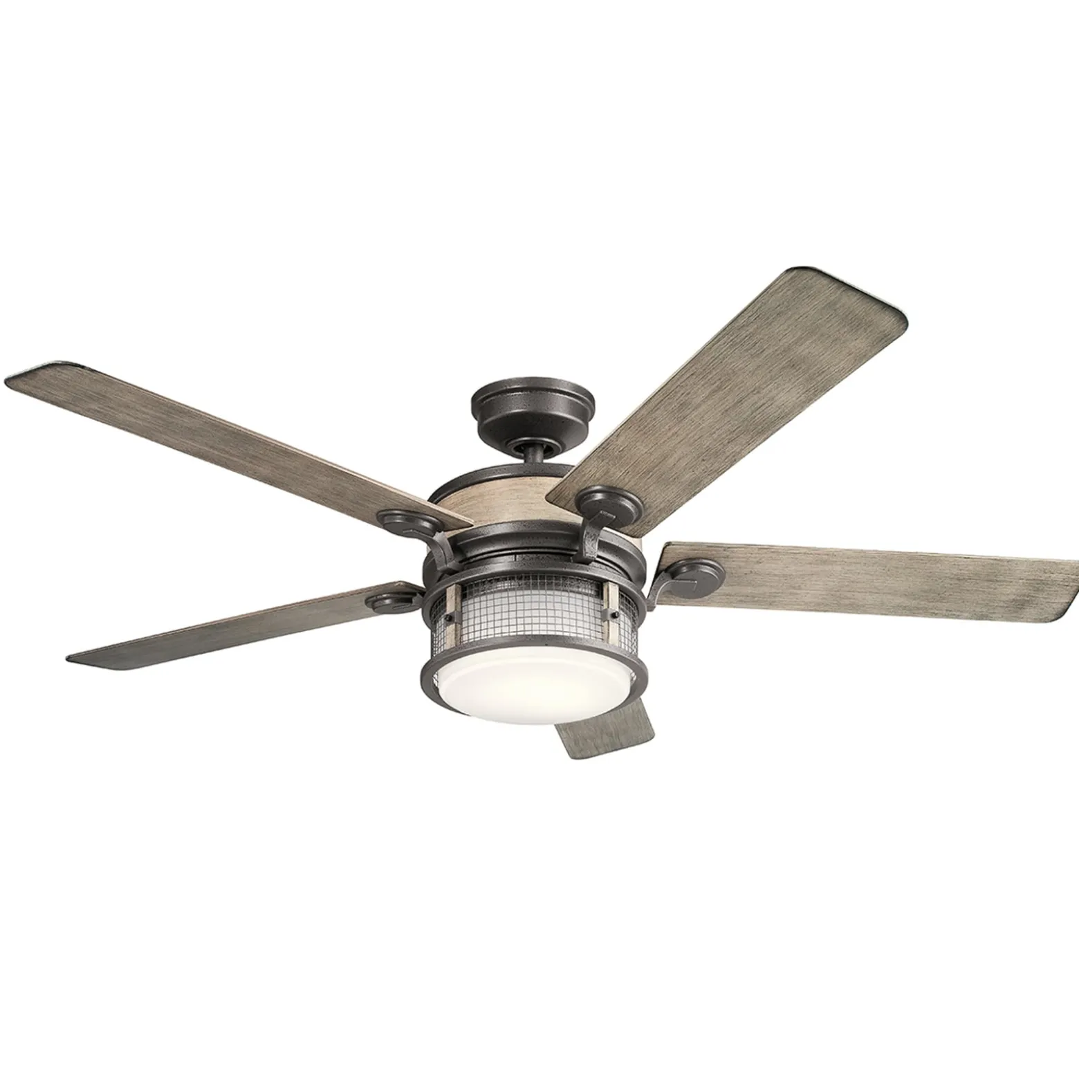 LED-Deckenventilator Ahrendale, IP44