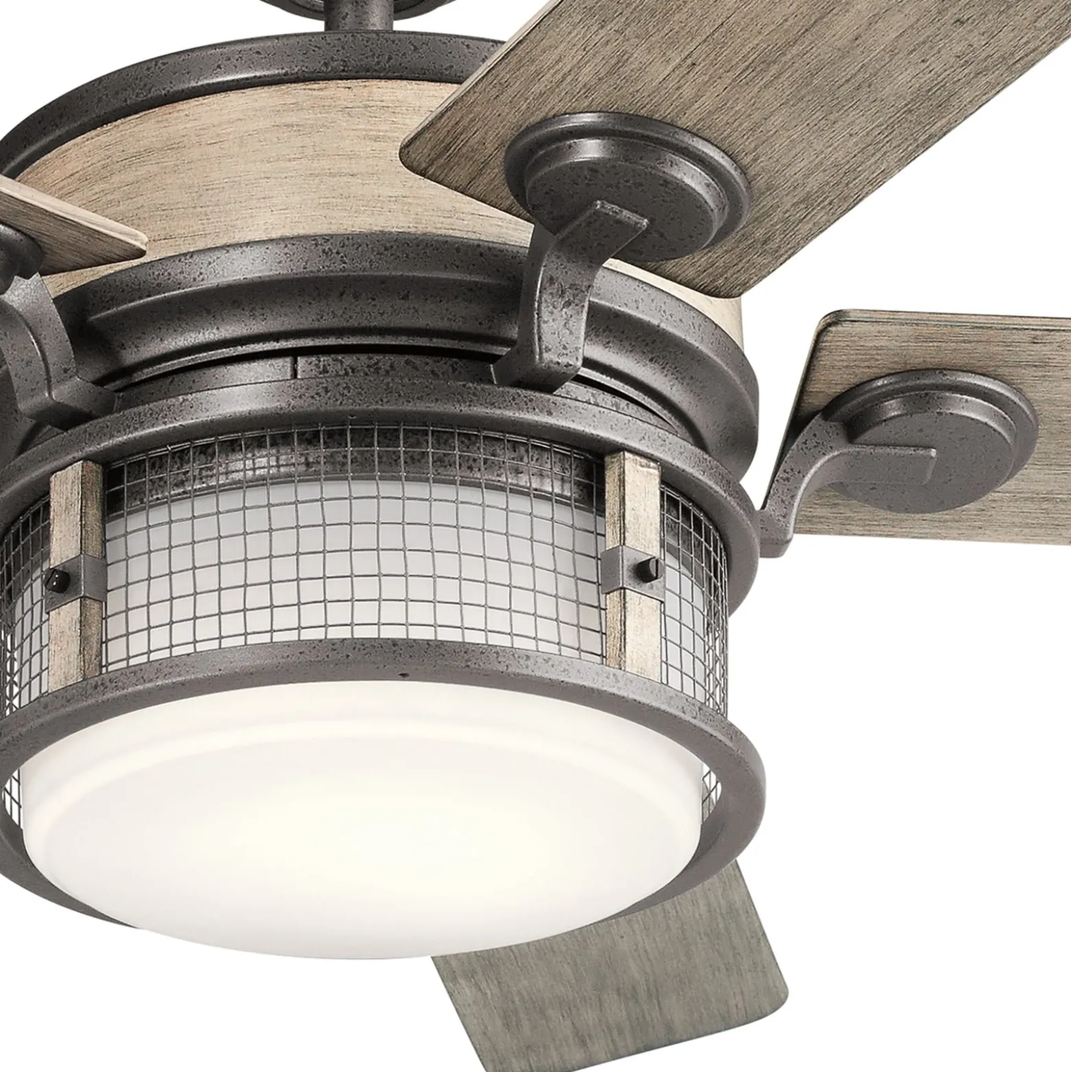 LED-Deckenventilator Ahrendale, IP44