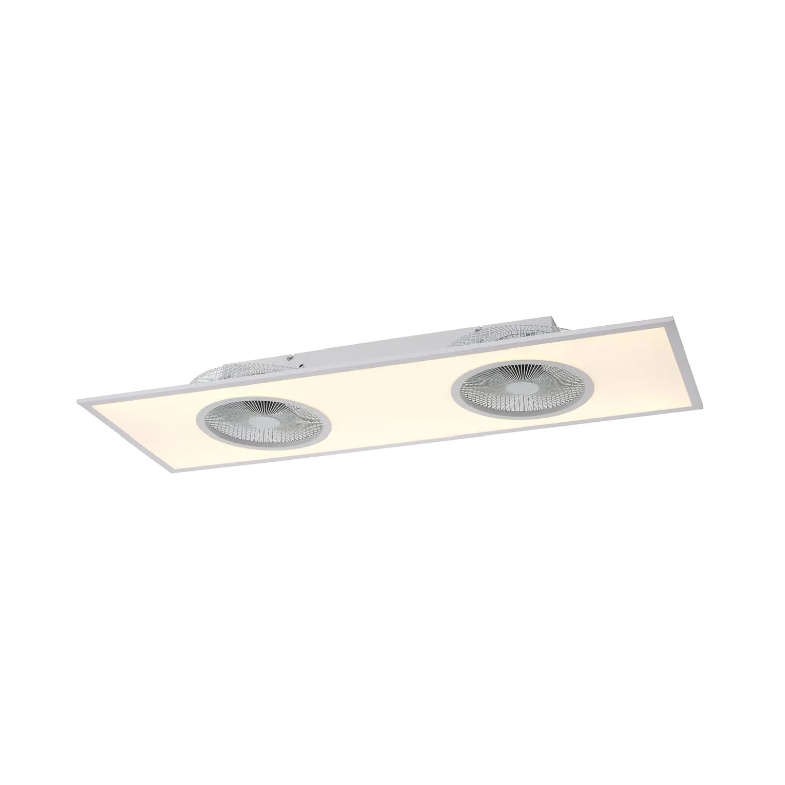 LED-Deckenventilator Flat-Air, CCT, weiß, 120x40cm