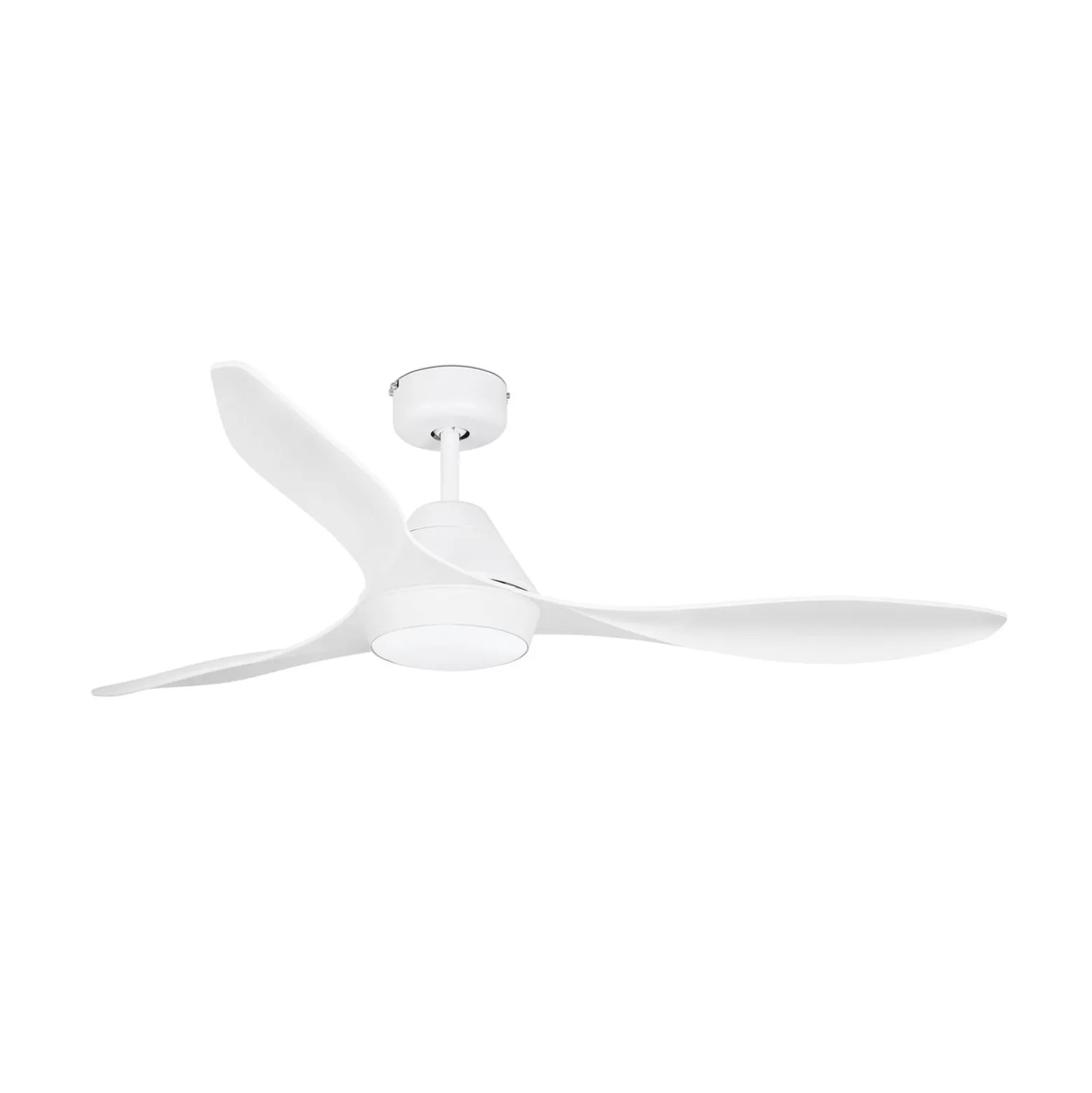 LED-Deckenventilator Polaris L, dreiflügelig, weiß