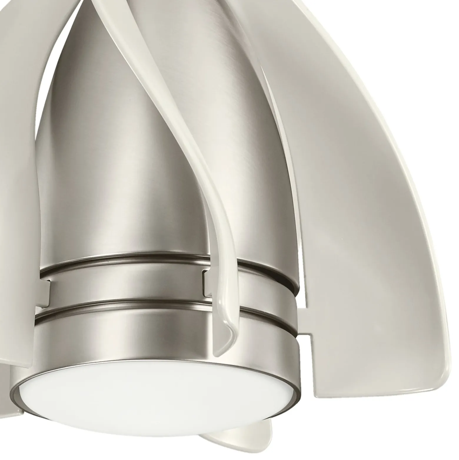 LED-Deckenventilator Terna nickel/creme