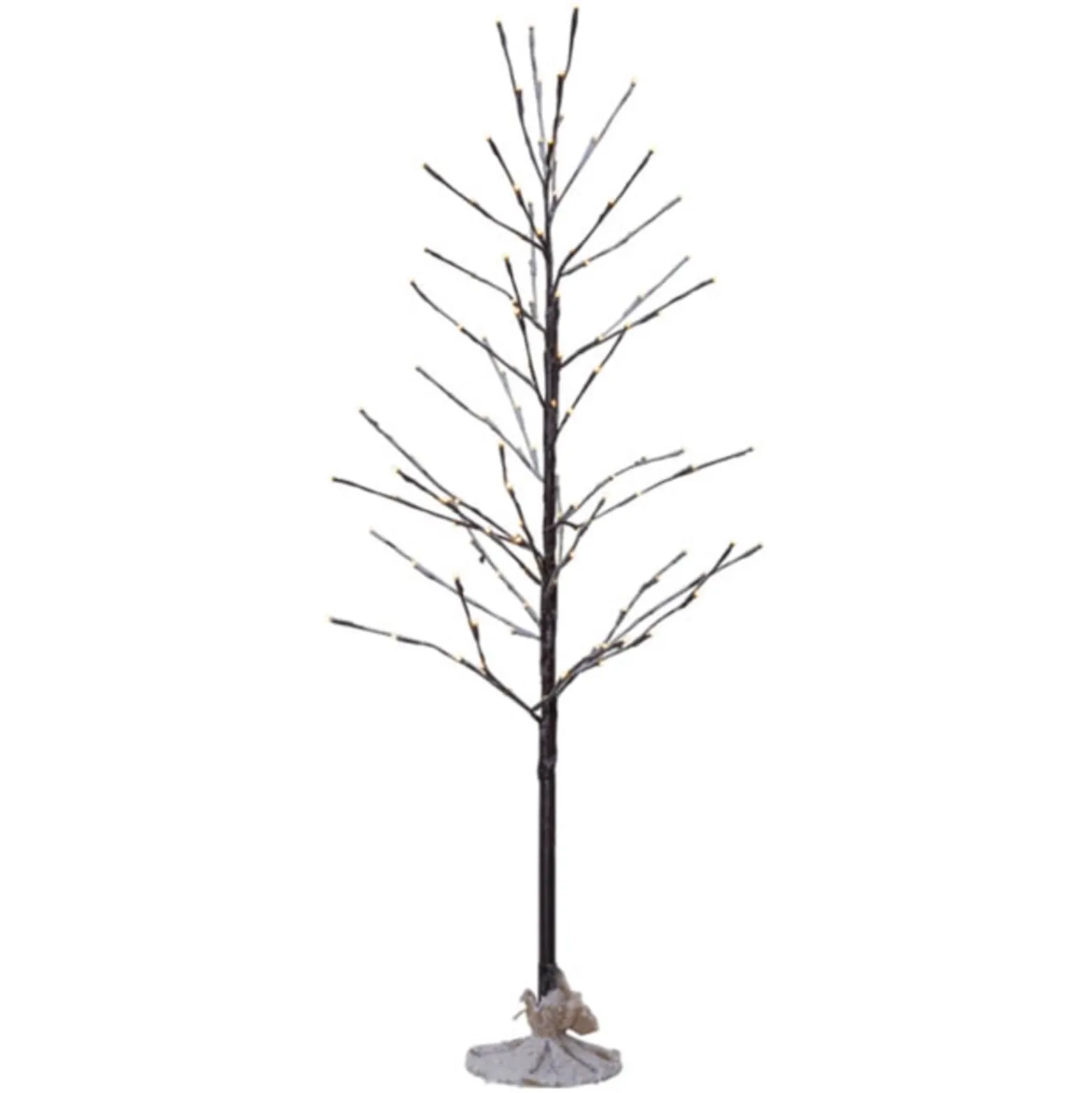 LED-Dekobaum Tobby Tree IP44 braun Höhe 120cm