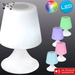 LED-Dekoleuchte Curbi mit Bluetooth-Lautsprecher