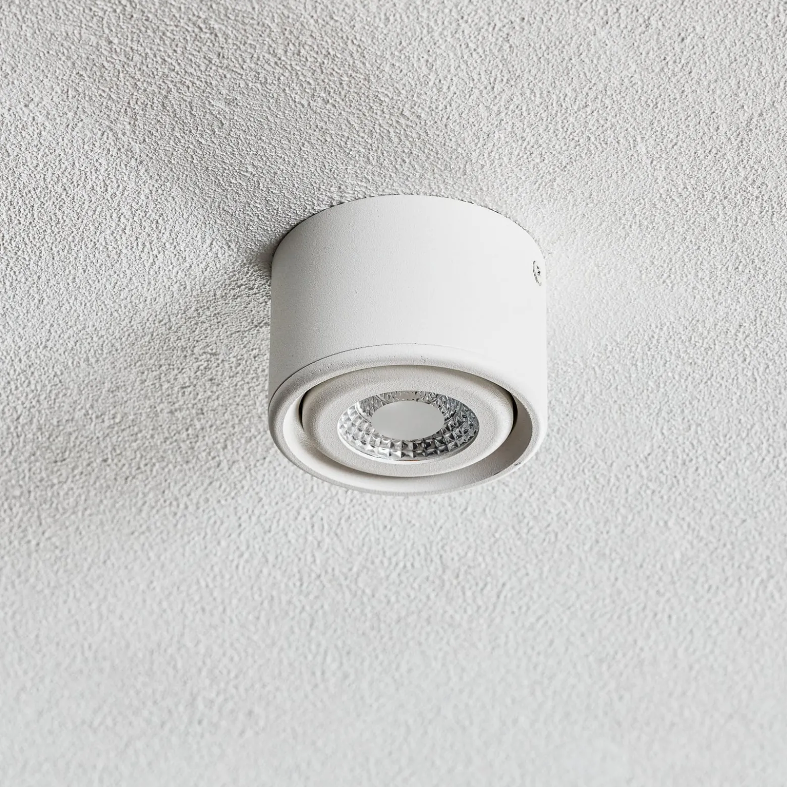 LED-Downlight Anzio, schwenkbar, weiß