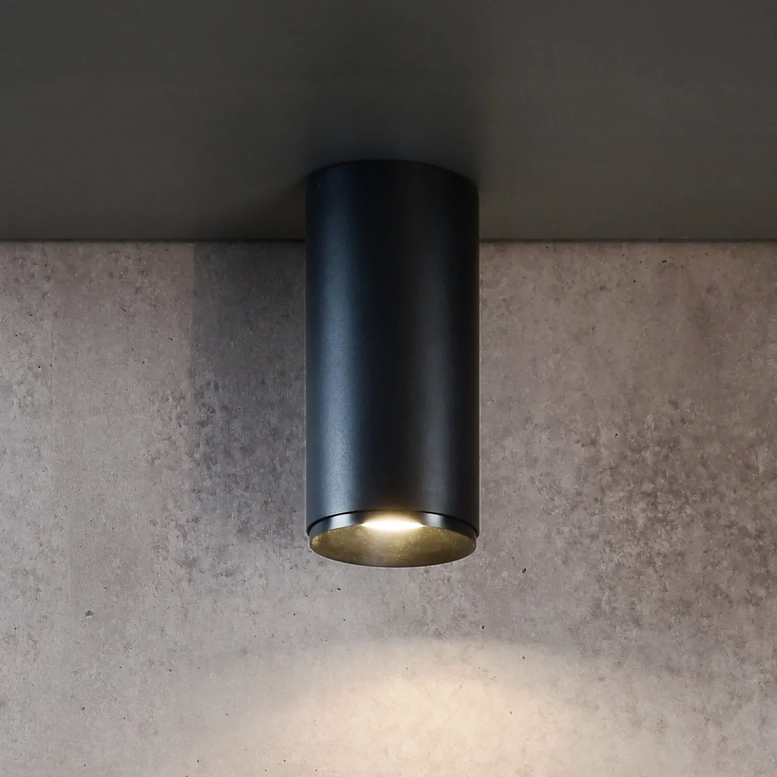 LED-Downlight Lucea 6, schwarz, Aluminium, 2.700 K