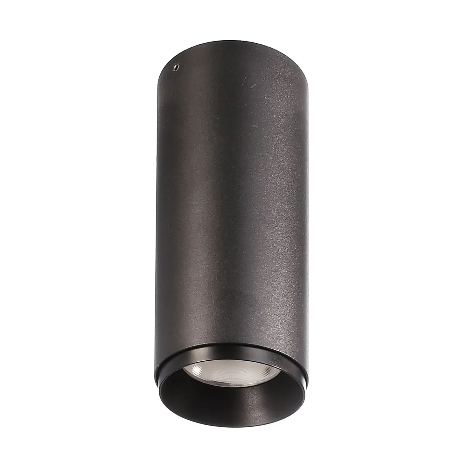LED-Downlight Lucea 6, schwarz, Aluminium, 2.700 K