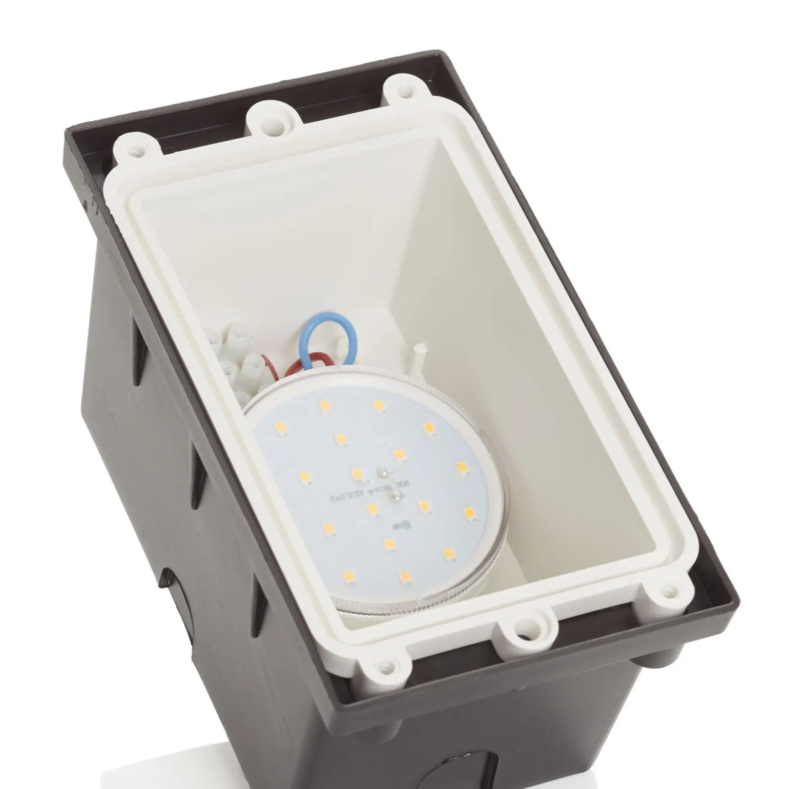 LED-Einbaulampe Leti 200-VP schwarz 3W CCT