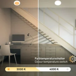 LED-Einbauleuchte 7609 3.000K/4.000K Ø 14 cm