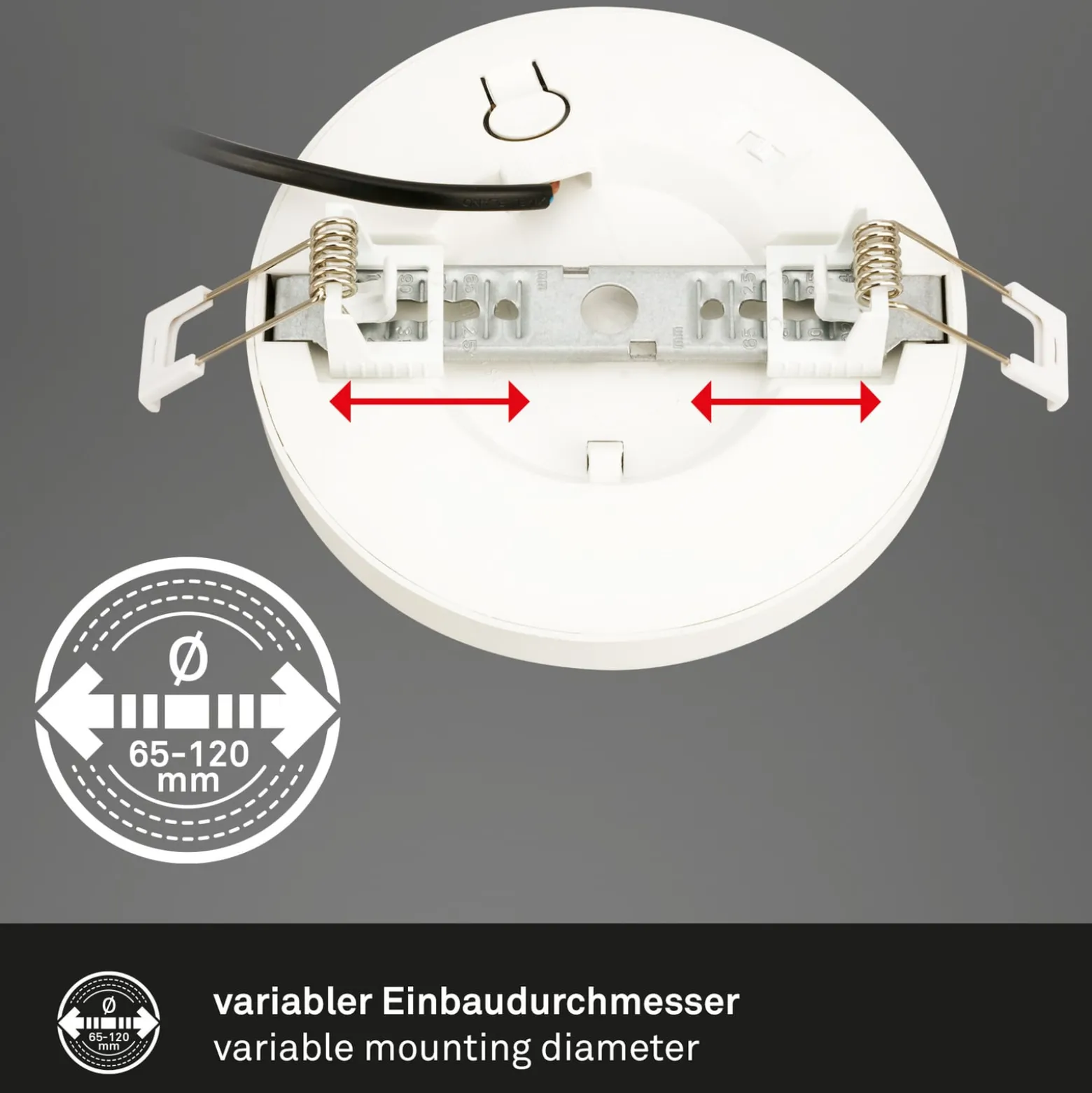 LED-Einbauleuchte 7609 3.000K/4.000K Ø 14 cm