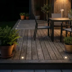LED-Einbauspot 3916032 IP67 12 V 3er-Starterset Ø 4,5cm Topf