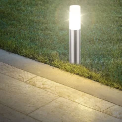 LED-Erdspießlampe 3926032 12V 3x-Erweiterung Edelstahl Ø 4cm
