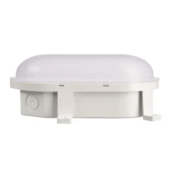 LED-Feuchtraumleuchte Sotano, weiß, DIP-Schalter