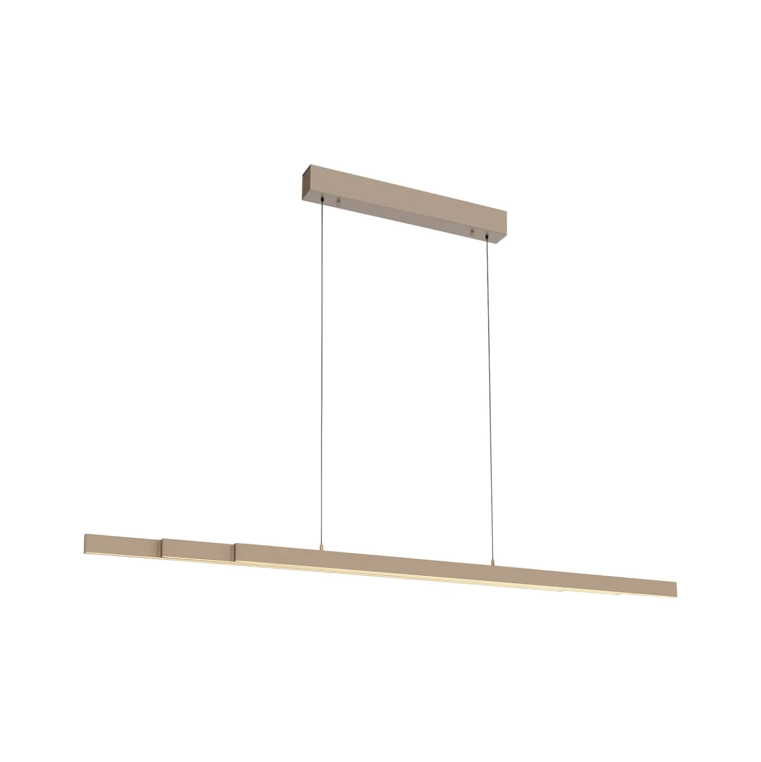 LED-Hängeleuchte ADRIANA, bronze, Länge 179 cm, Touchdimmer