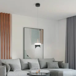 LED-Hängeleuchte Celeste, weiß/braun, Ø 22 cm, Glas, dimmbar