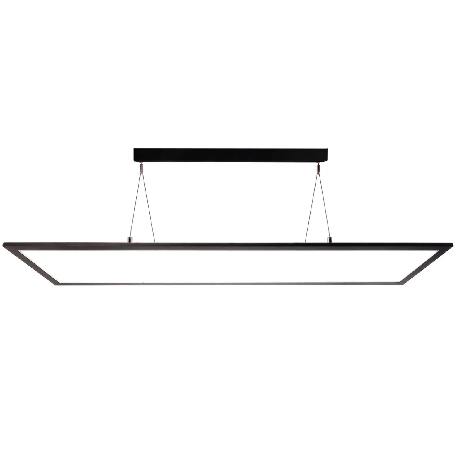 LED-Hängeleuchte 3422, eckig, Dip-Switch, schwarz