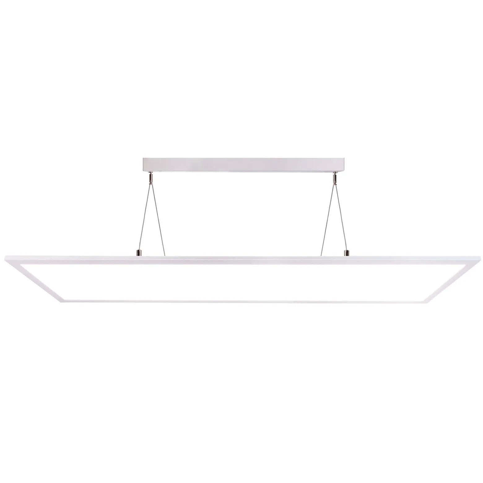 LED-Hängeleuchte 3422, eckig, Dip-Switch, weiß
