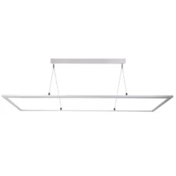 LED-Hängeleuchte 3422, eckig, Dip-Switch, weiß