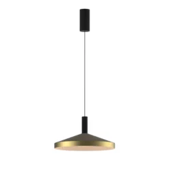 LED-Hängeleuchte LORA III, messing, Ø 36 cm, dimmbar 40° CCT