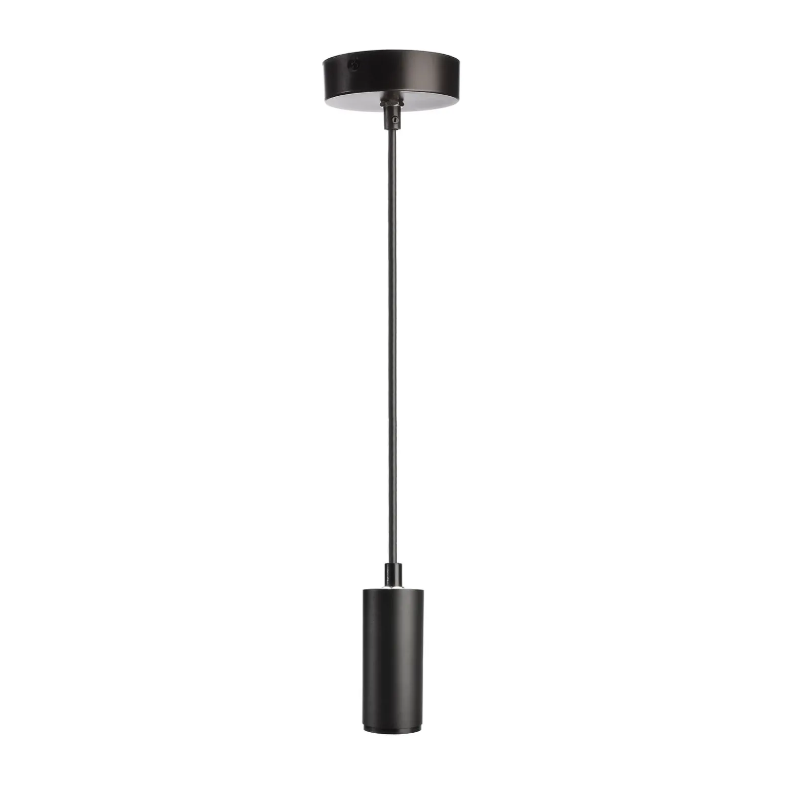 LED-Hängeleuchte Lucea 6, schwarz, Aluminium, 2.700 K