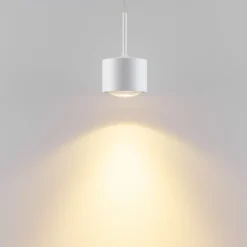LED-Hängeleuchte MAG MINI, weiß, Ø 9 cm, CCT, dim, Metall