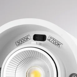 LED-Hängeleuchte MAG MINI, weiß, Ø 9 cm, CCT, dim, Metall