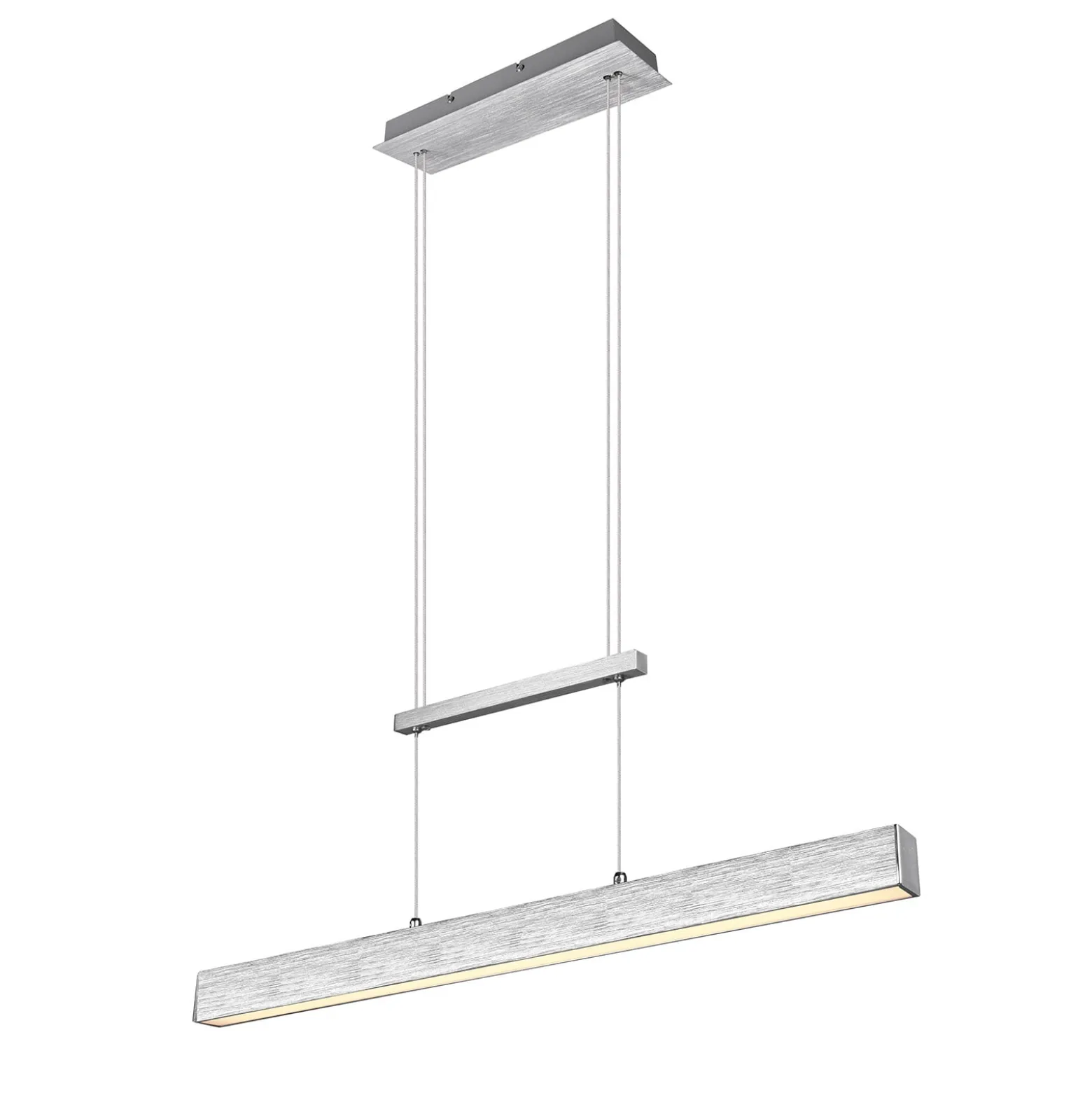 LED-Hängeleuchte Paros mit SwitchDimmer alu