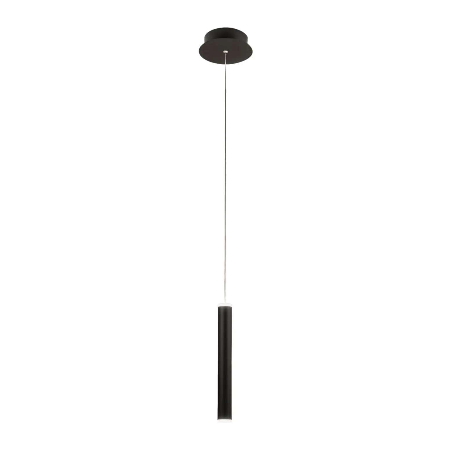 LED-Hängeleuchte Prado, 1-flammig, schwarz, dimmbar