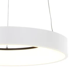 LED-Hängeleuchte Ringlede, Ø 48 cm weiß