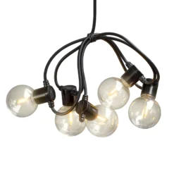 LED-Lichterkette Glühfadenoptik bernstein 10-flg.