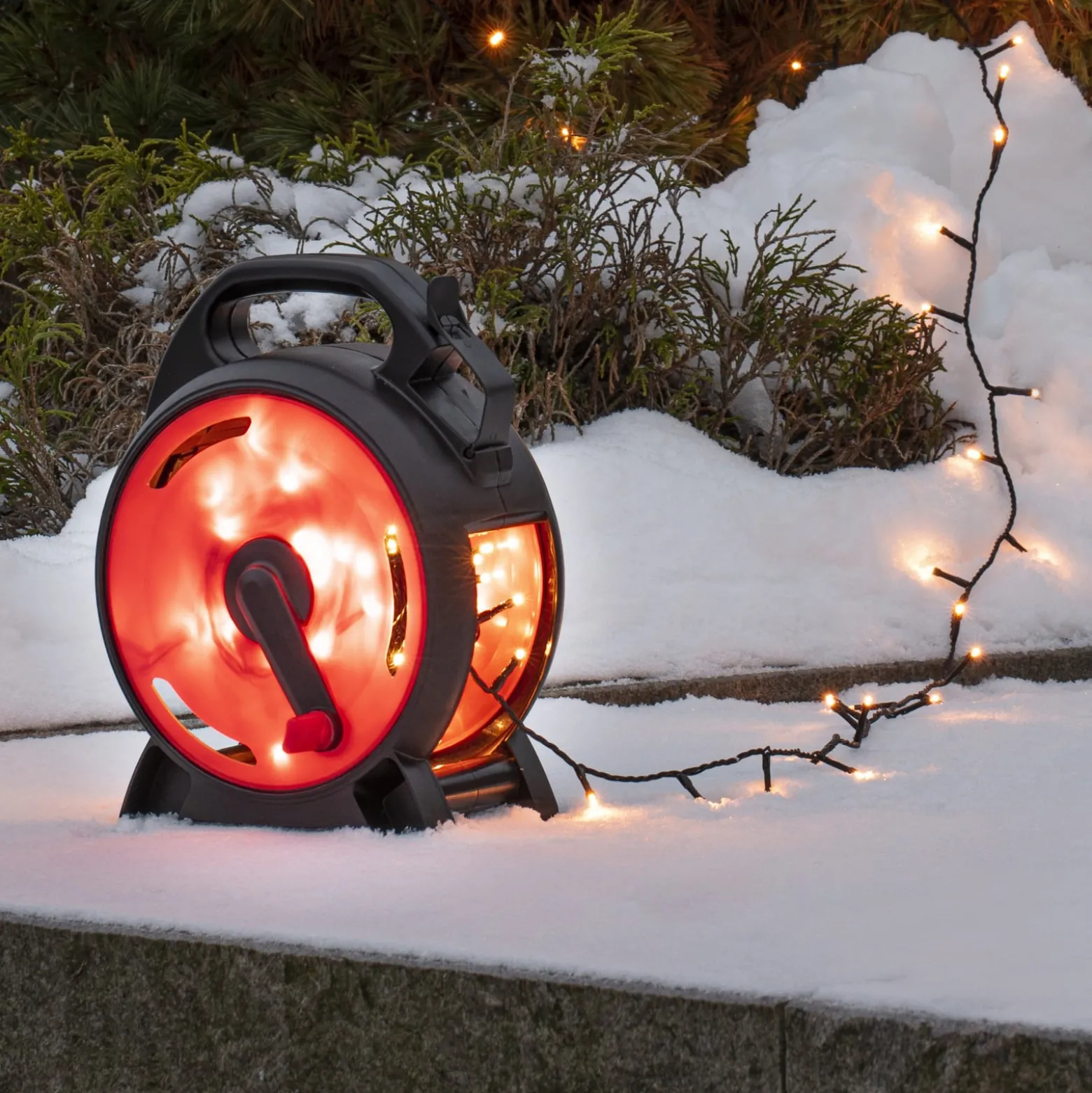 LED-Lichterkette Micro bernstein 200flammig 13,93m