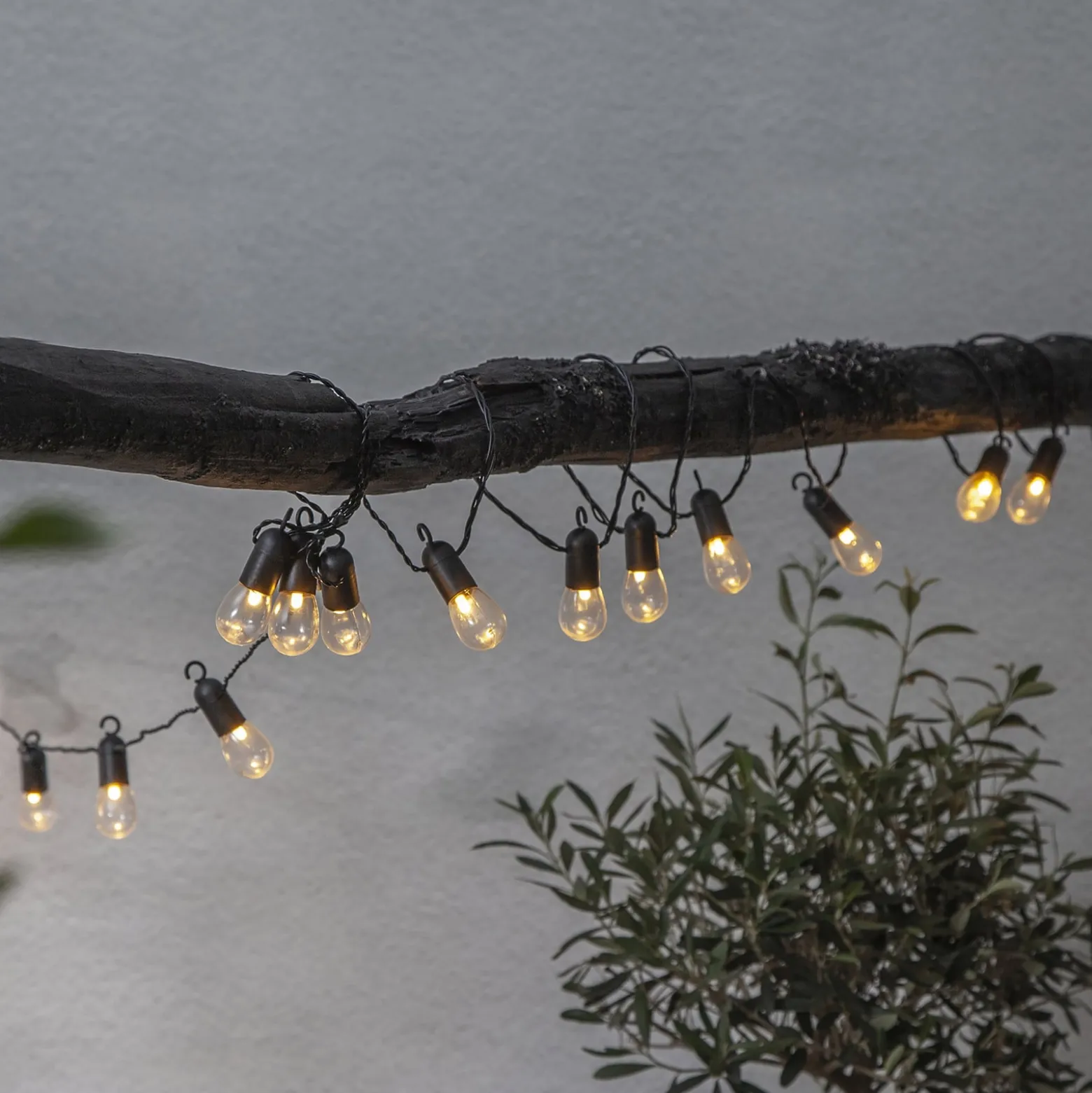 LED-Lichterkette Small Hooky, transparent