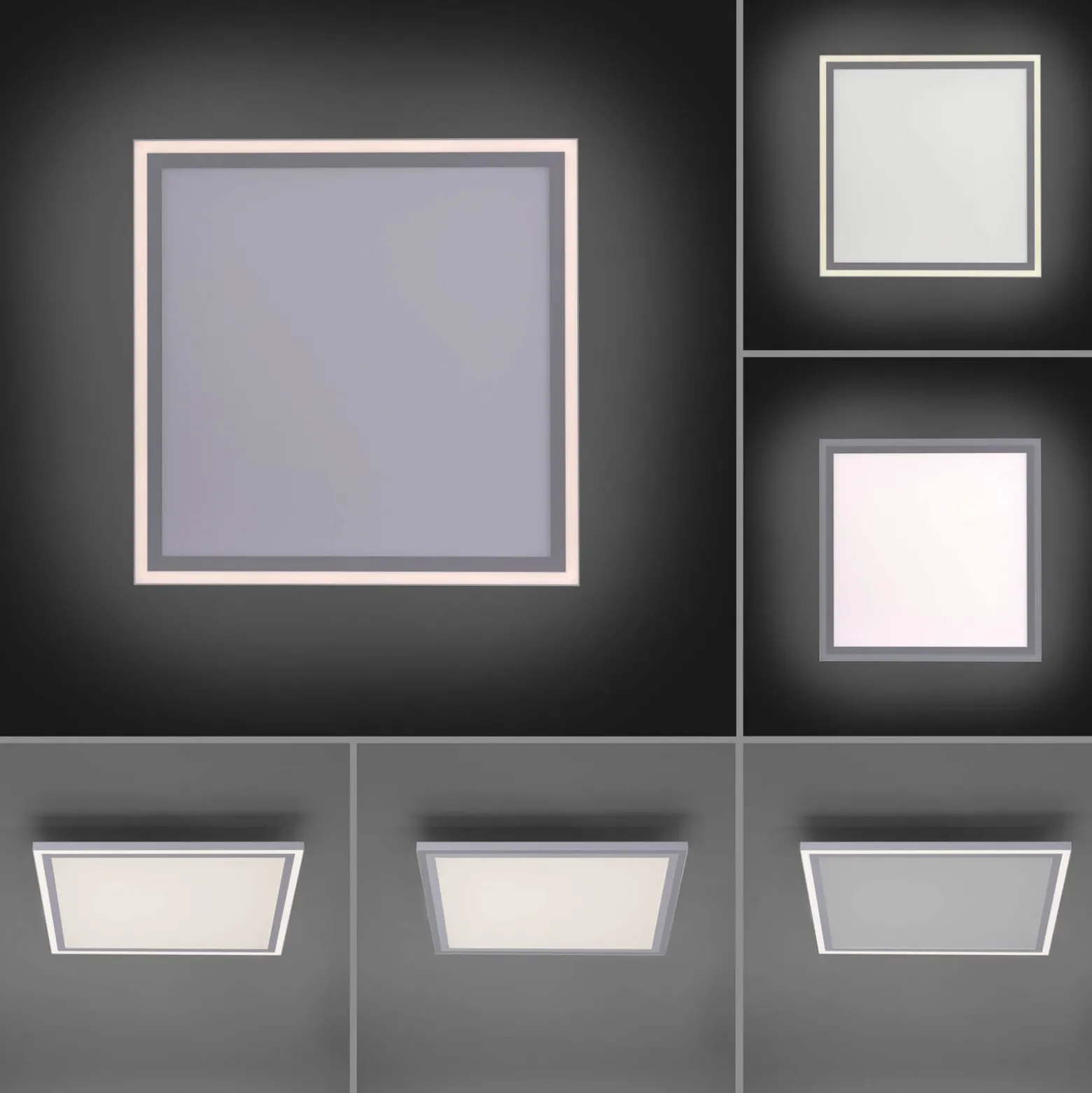 LED-Panel Edging, tunable white, 46x46 cm