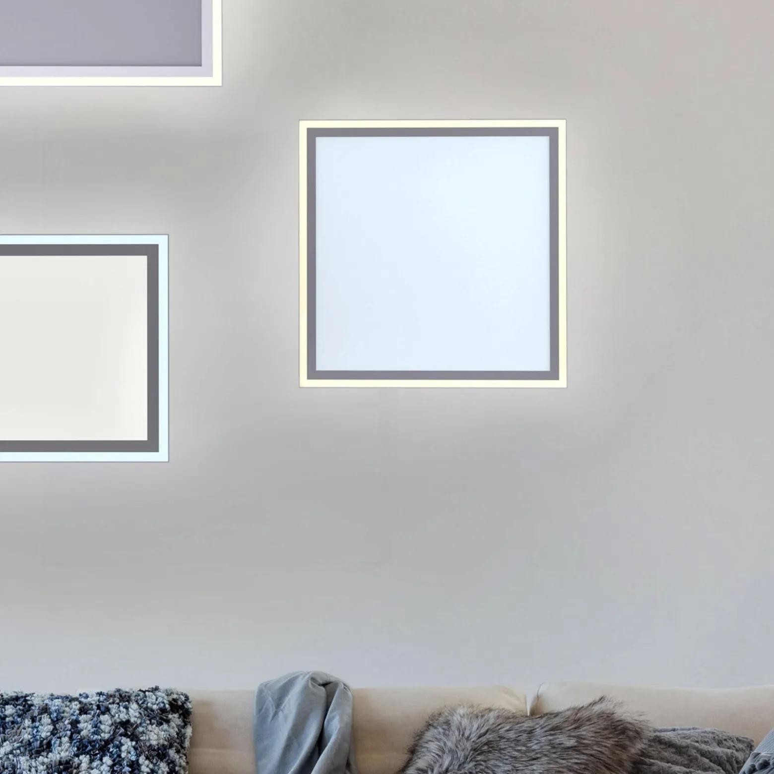 LED-Panel Edging, tunable white, 46x46 cm