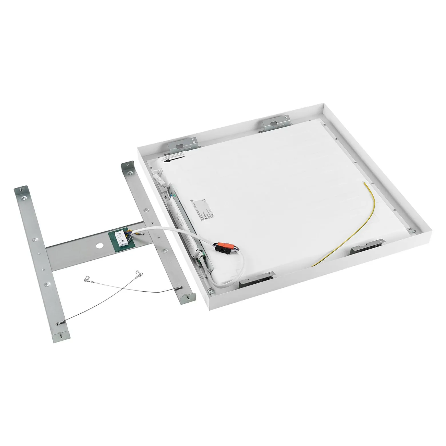 LED-Panel PRO OFFICE SANO, 63 x 63 cm, DALI, weiß Metall CCT