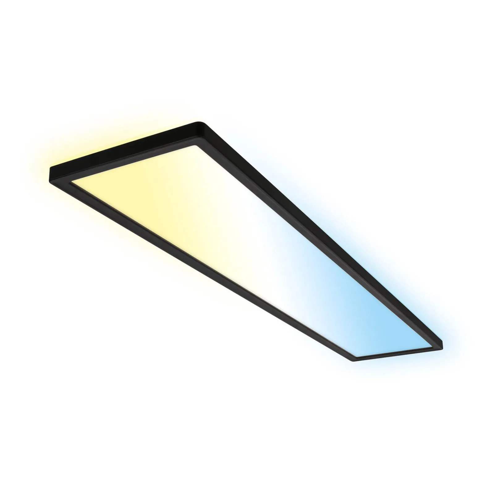 LED-Panel Tava CCT, schwarz, 98 x 20 cm Backlight Kunststoff