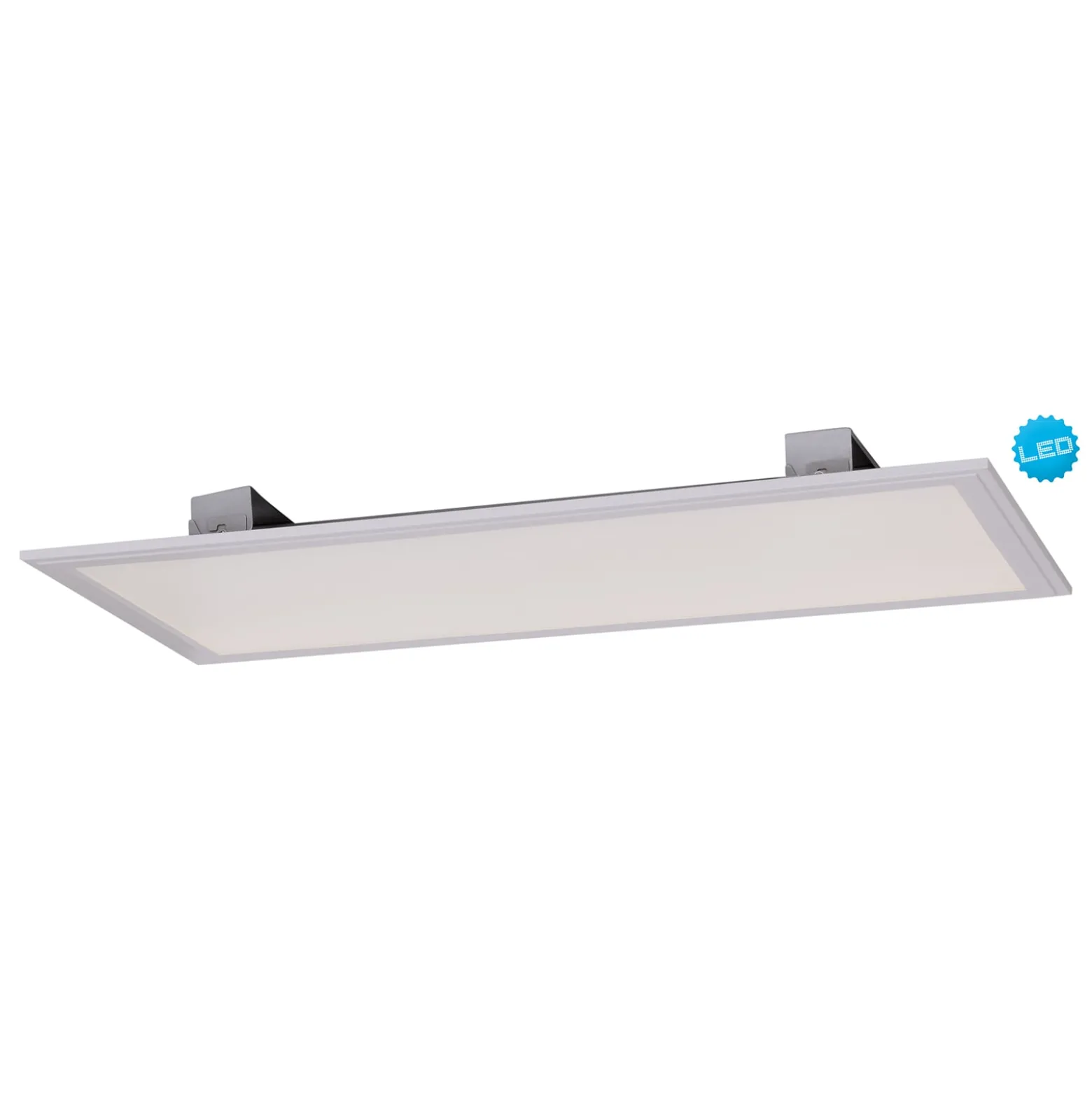 LED-Panel 1298003 zum Ein- oder Aufbau, 60x30 cm