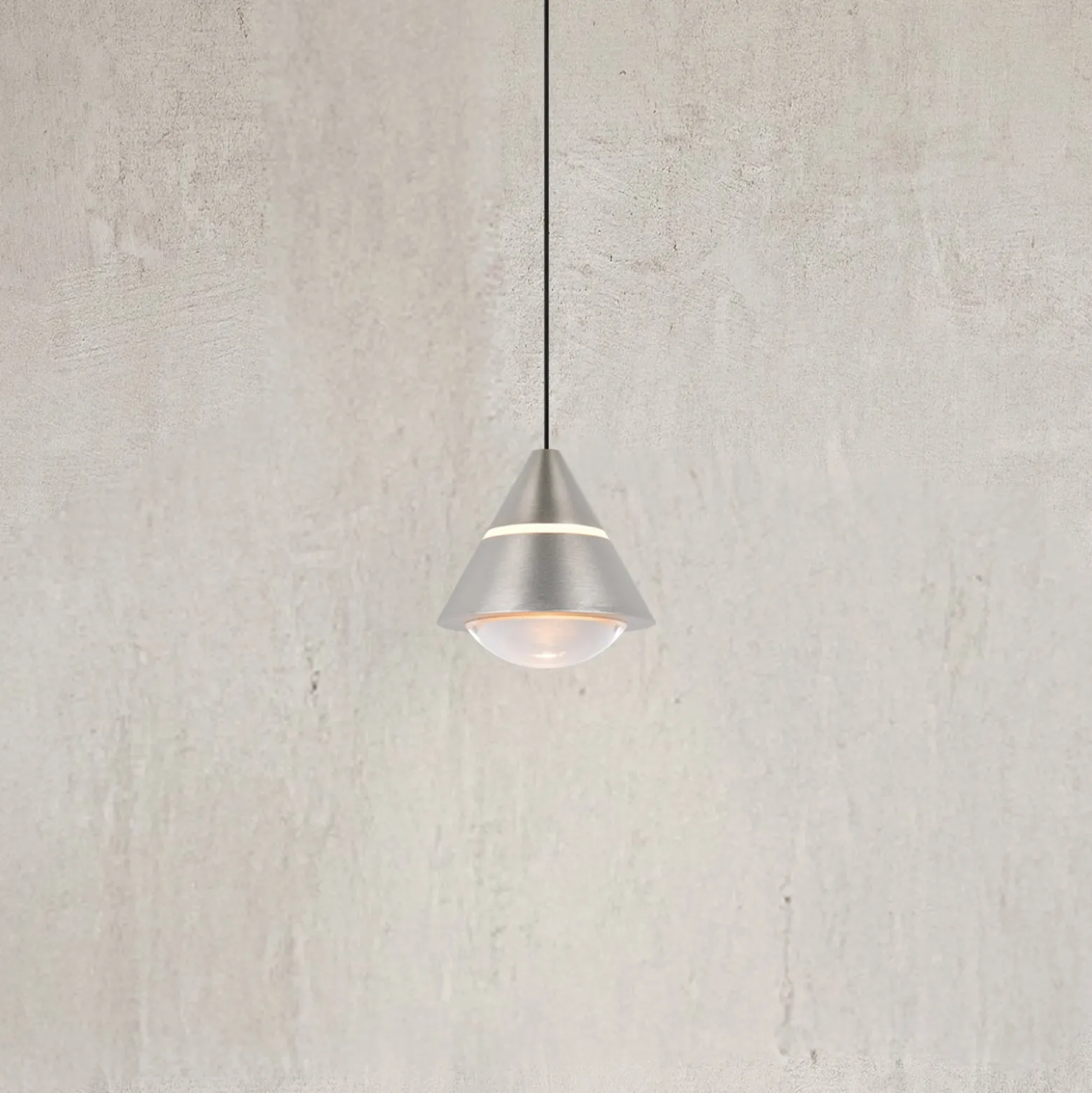 LED-Pendellampe Romeo, Ø 14 cm, nickelfarben, Metall, CCT