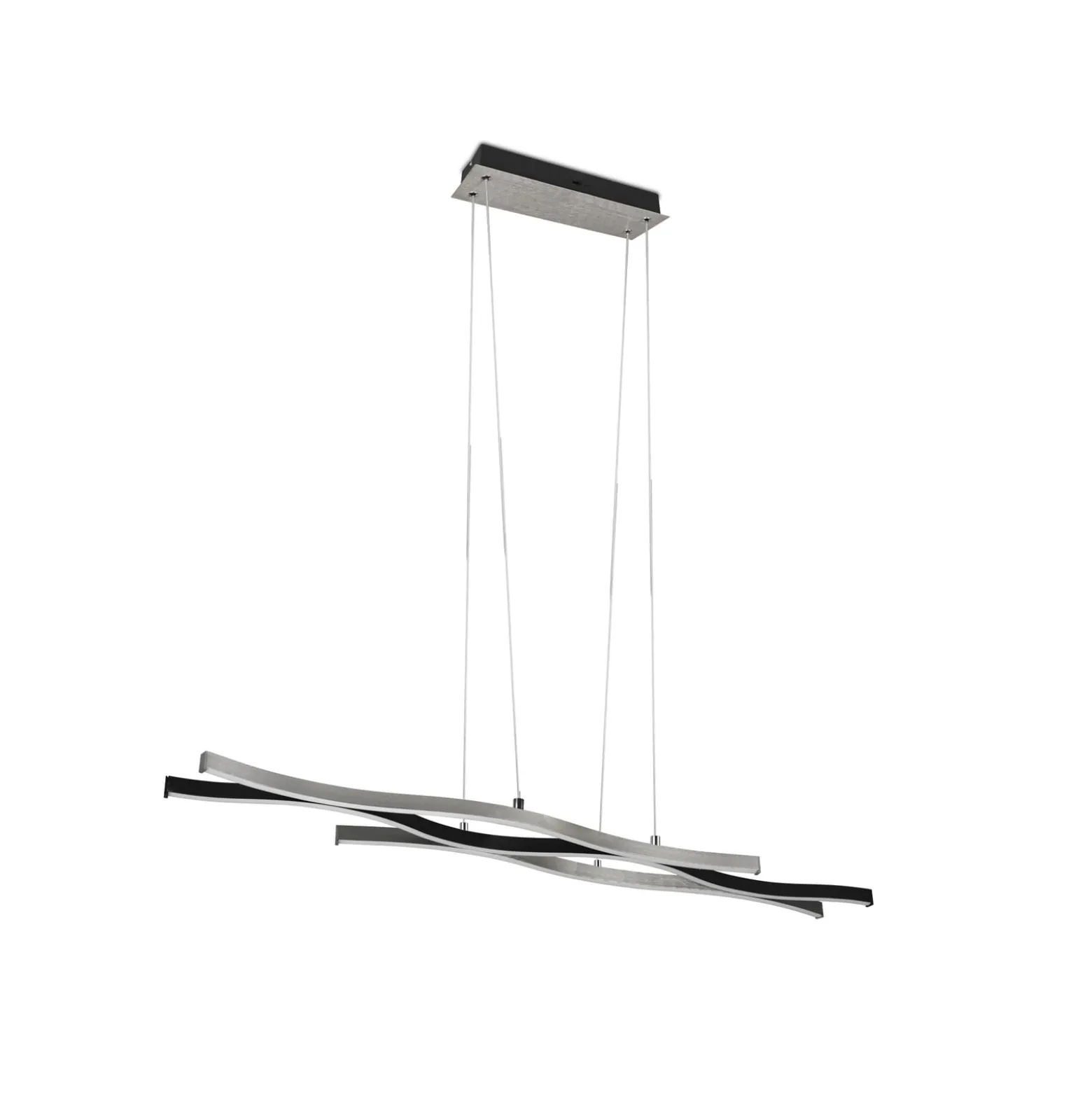 LED-Pendelleuchte Blaze, CCT, dimmbar, aluminium