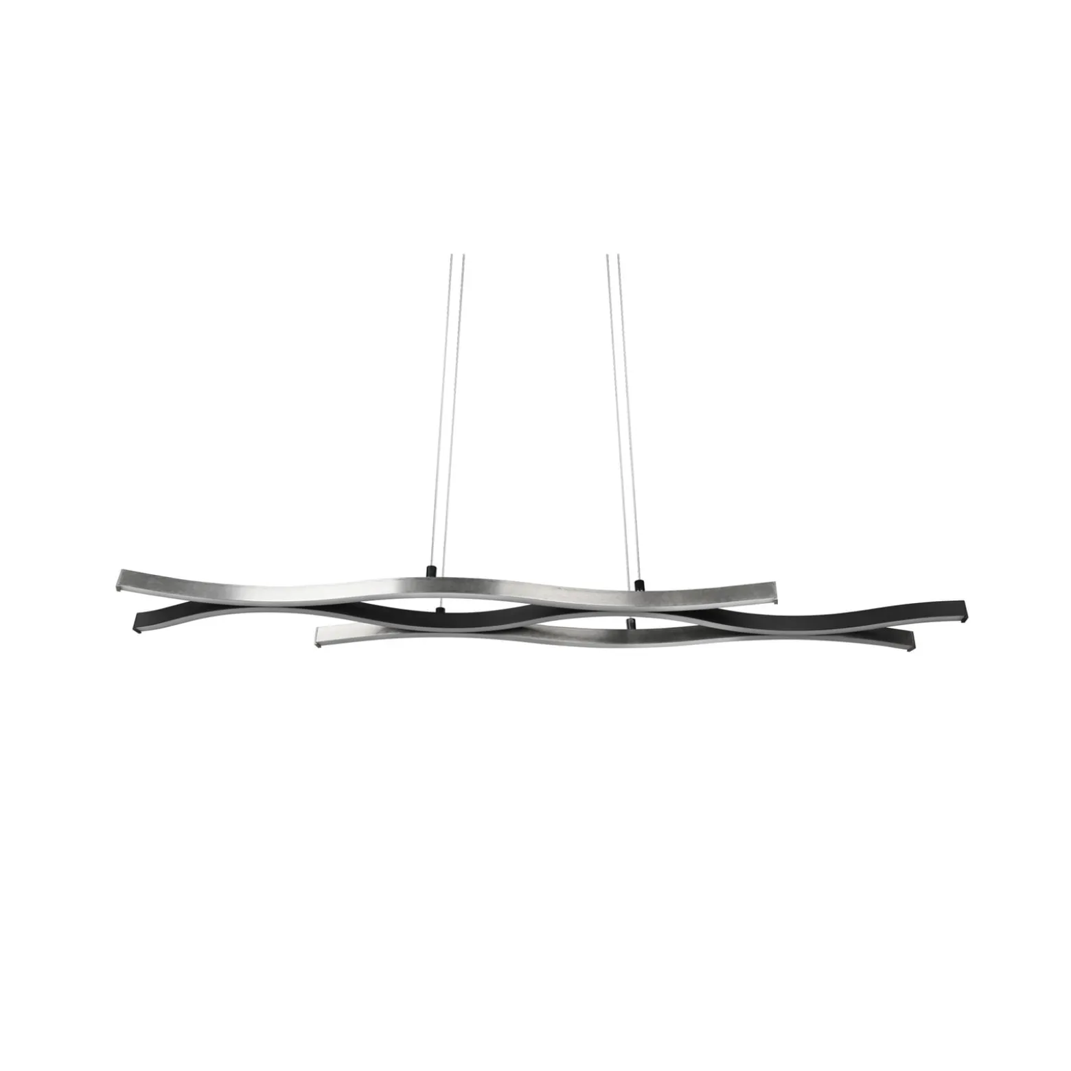 LED-Pendelleuchte Blaze, CCT, dimmbar, aluminium