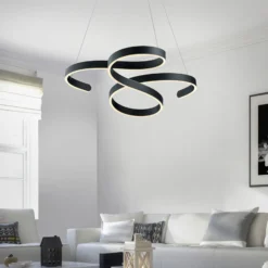 LED-Pendelleuchte Francis, anthrazit
