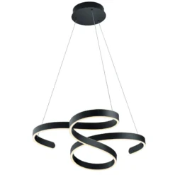 LED-Pendelleuchte Francis, anthrazit