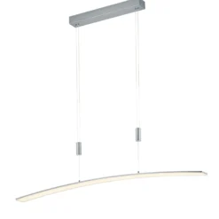 LED-Pendelleuchte New Loire, aluminium