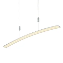 LED-Pendelleuchte New Loire, aluminium
