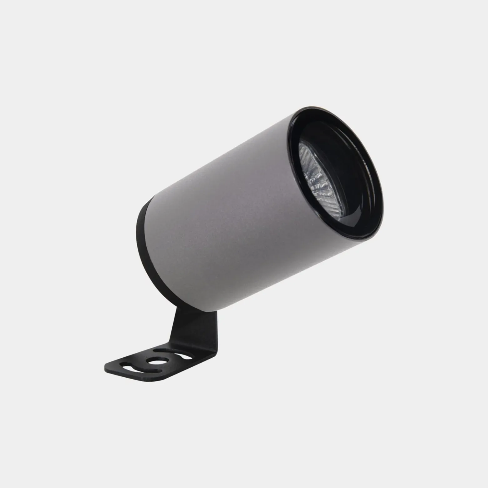 LEDS-C4 Außenstrahler Eko, grau, Höhe 15,7 cm, Aluminium
