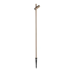 LEDS-C4 LED-Erdspießstrahler Juncus 1, braun, 2.700 K