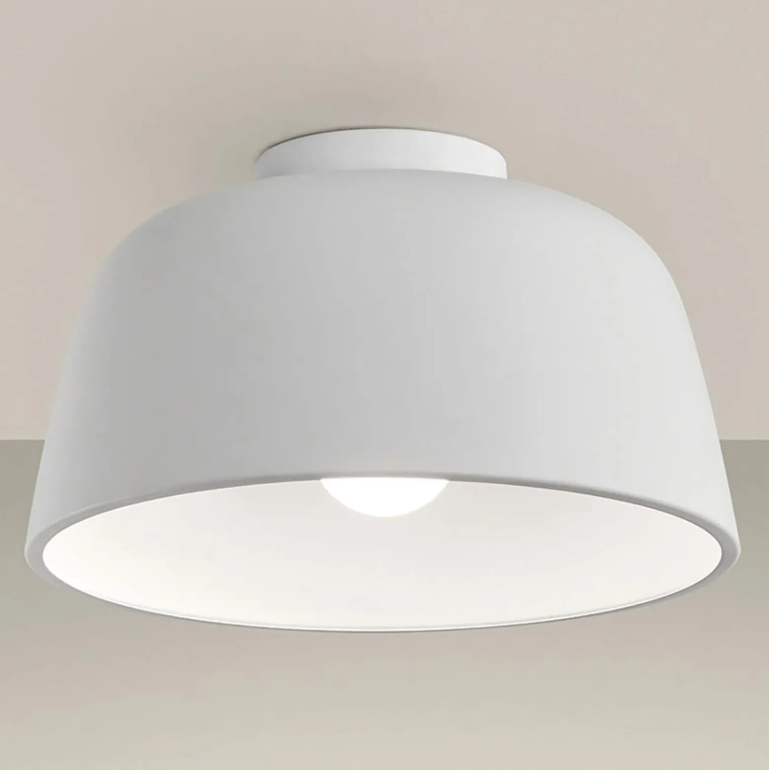 LEDS-C4 Miso Deckenleuchte Ø 28,5 cm weiß
