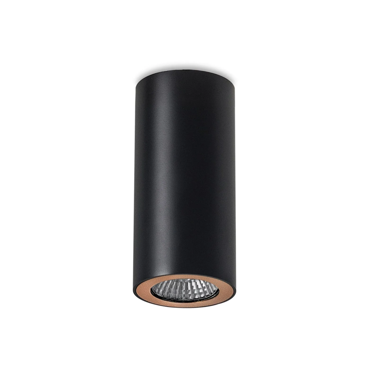 LEDS-C4 Pipe Deckenspot einflammig schwarz-gold