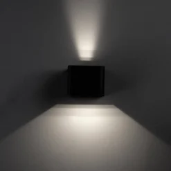 LEDS-C4 Wilson LED-Außenwandlampe, 11 cm anthrazit