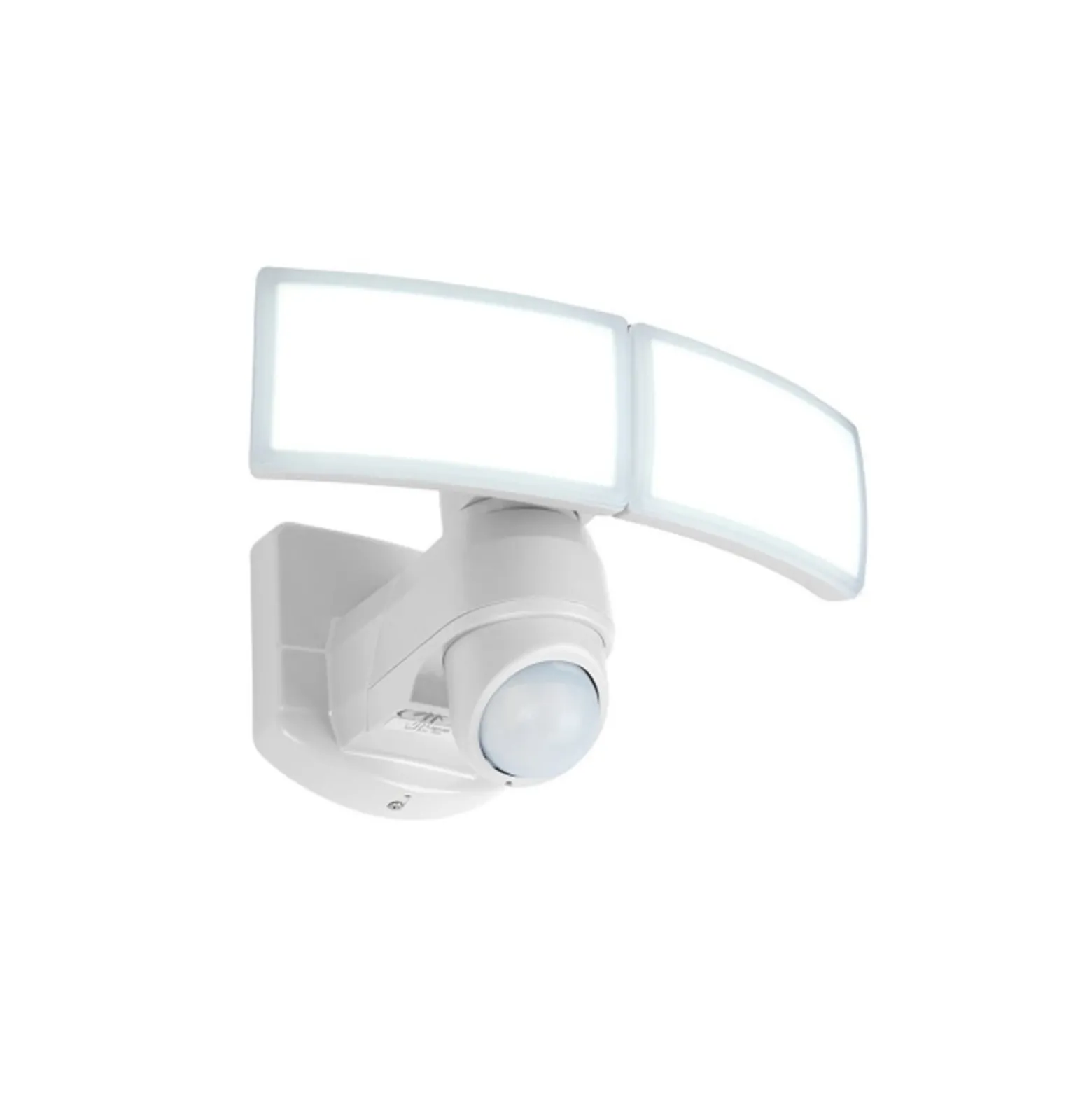 LED-Sensor-Außenwandstrahler ARC, weiß, 28 cm, 2-flg., IP54